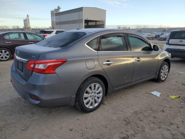 3N1AB7AP6HL644901 - 2017 NISSAN SENTRA S GRAY photo 3