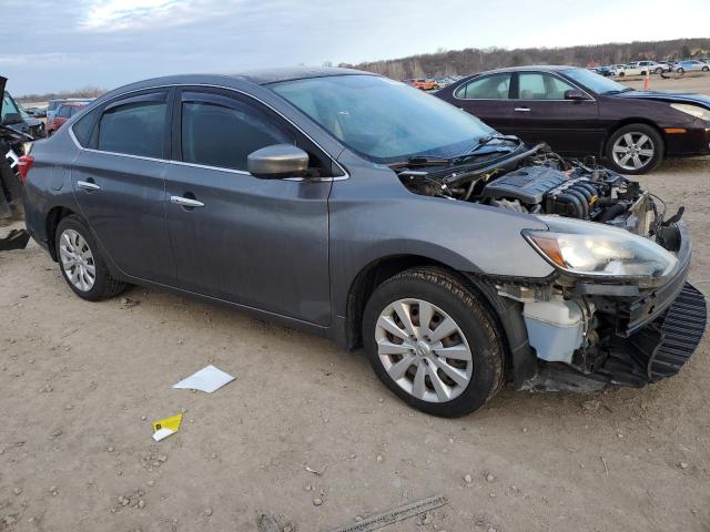 3N1AB7AP6HL644901 - 2017 NISSAN SENTRA S GRAY photo 4