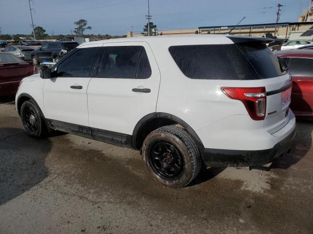 1FM5K8ARXDGB28752 - 2013 FORD EXPLORER POLICE INTERCEPTOR Weiß Foto 2