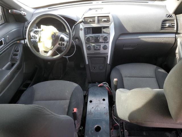 1FM5K8ARXDGB28752 - 2013 FORD EXPLORER POLICE INTERCEPTOR Weiß Foto 8