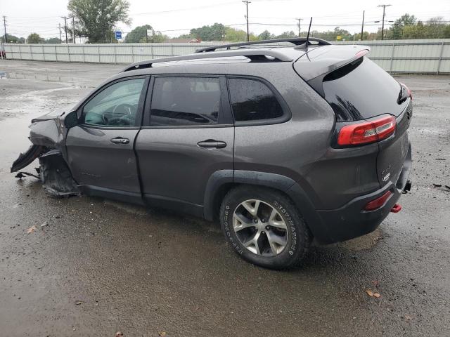 1C4PJMBX1JD600419 - 2018 JEEP CHEROKEE TRAILHAWK GRAY photo 2