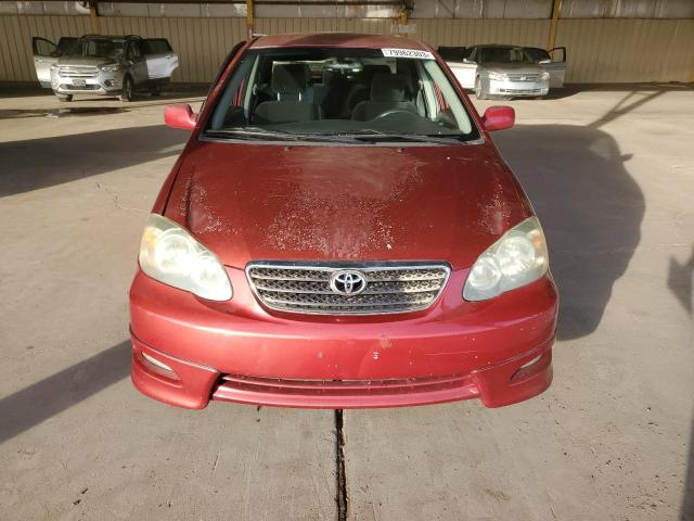 1NXBR32E07Z850508 - 2007 TOYOTA COROLLA CE RED photo 5