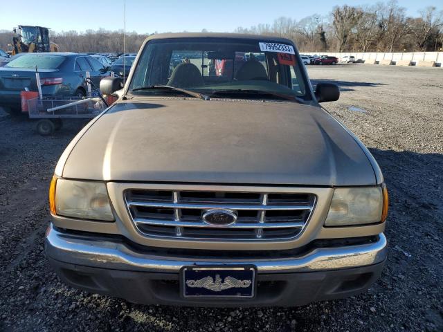 1FTYR14V92PB19485 - 2002 FORD RANGER SUPER CAB BEIGE photo 5