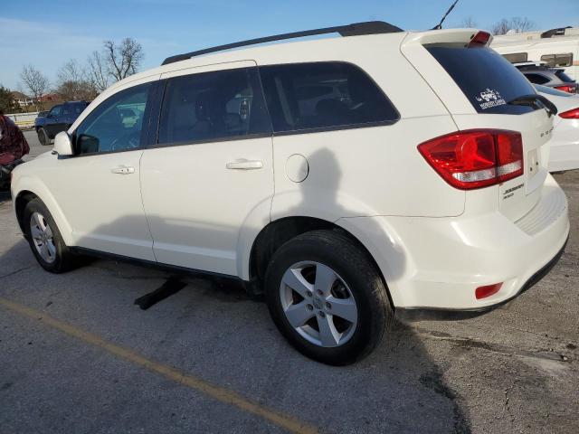 3C4PDDBG3CT270089 - 2012 DODGE JOURNEY SXT WHITE photo 2