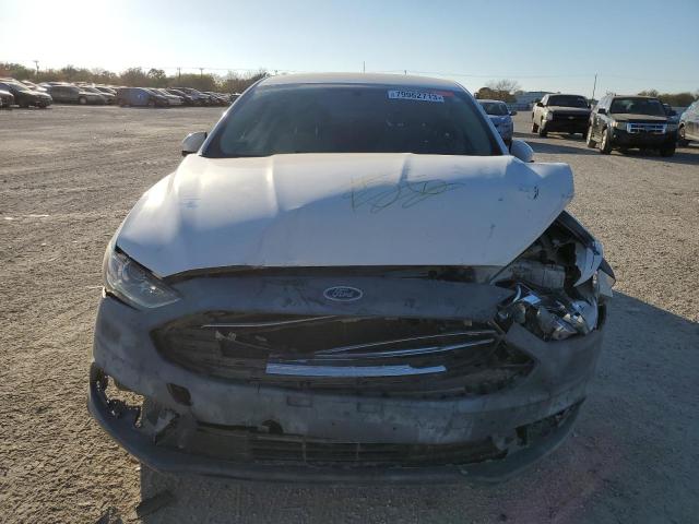 3FA6P0G73JR109780 - 2018 FORD FUSION S WHITE photo 5