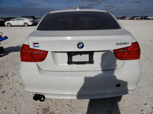 WBAPH7C55BE676664 - 2011 BMW 328 I WHITE photo 6