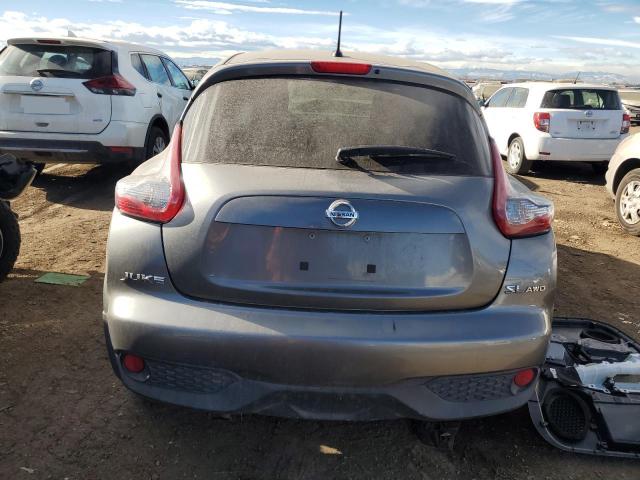 JN8AF5MV4FT552151 - 2015 NISSAN JUKE S GRAY photo 6