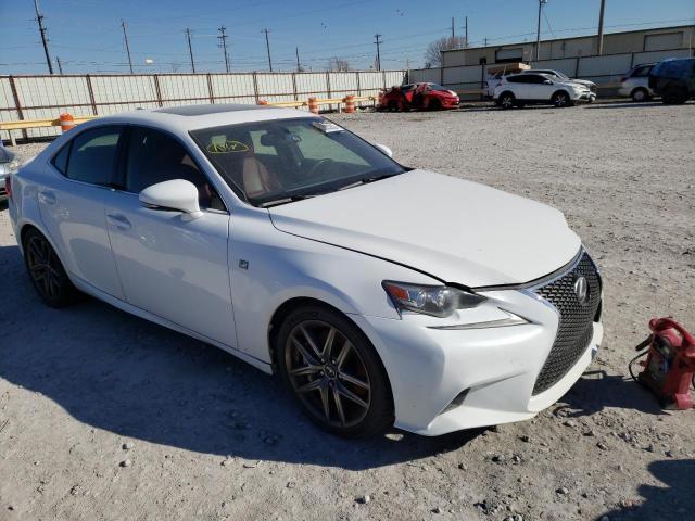 JTHCE1D23F5009611 - 2015 LEXUS IS 350 WHITE photo 4