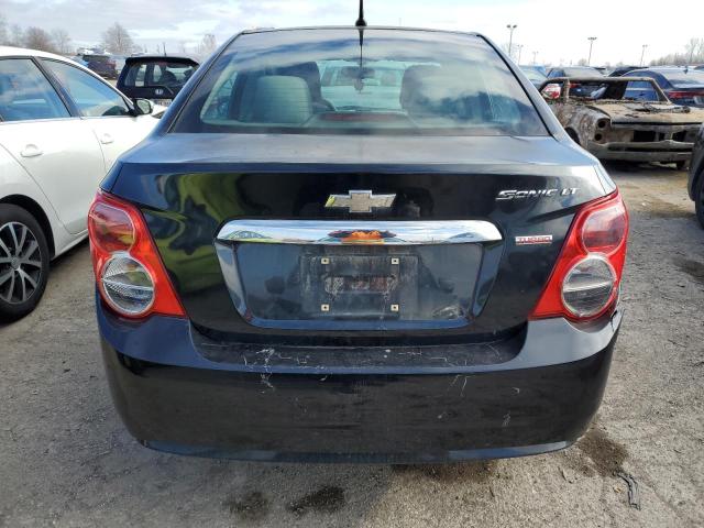 1G1JC5SB4E4233153 - 2014 CHEVROLET SONIC LT BLACK photo 6