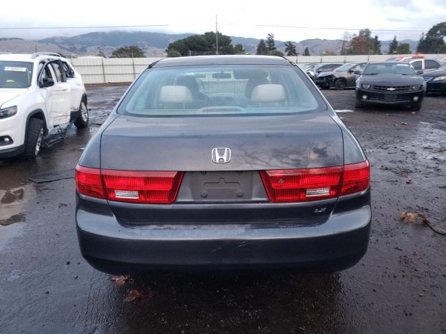 1HGCM56405A170161 - 2005 HONDA ACCORD LX CHARCOAL photo 6