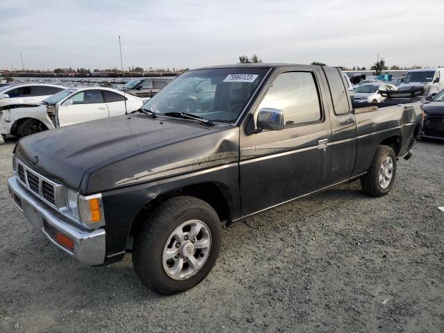 1N6SD16S1VC394008 - 1997 NISSAN TRUCK KING CAB SE BLACK photo 1