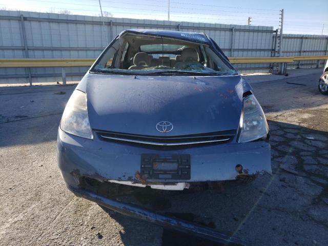 JTDKB20U797870513 - 2009 TOYOTA PRIUS BLUE photo 5