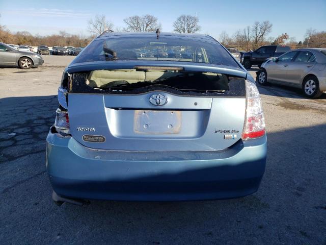 JTDKB20U797870513 - 2009 TOYOTA PRIUS BLUE photo 6