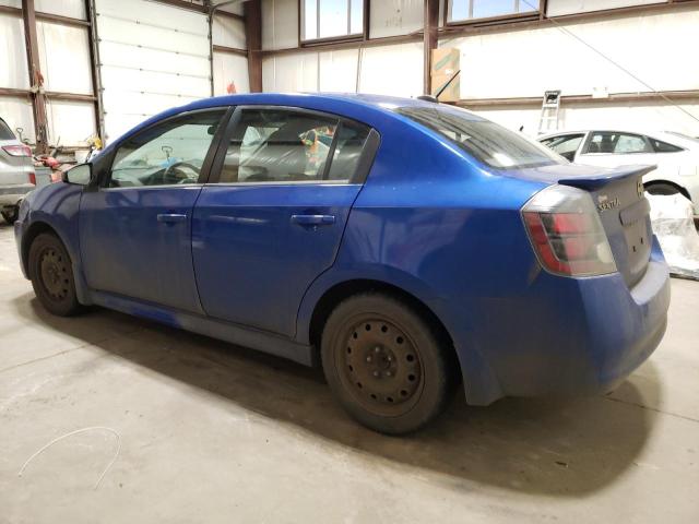 3N1CB6AP2BL699193 - 2011 NISSAN SENTRA SE-R SPEC V BLUE photo 2