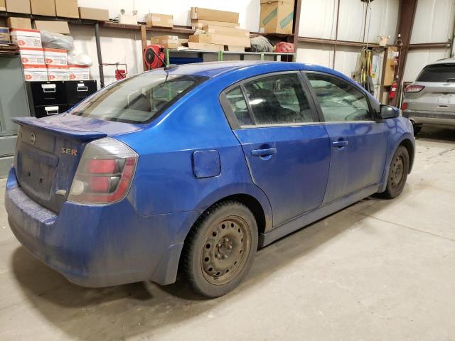 3N1CB6AP2BL699193 - 2011 NISSAN SENTRA SE-R SPEC V BLUE photo 3