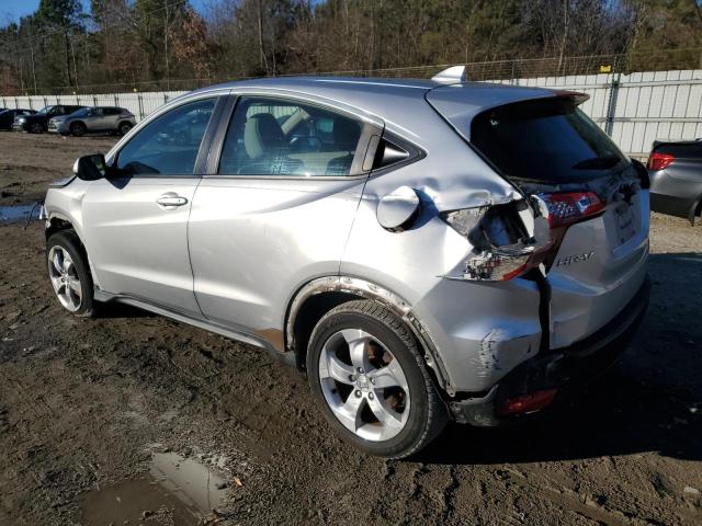 3CZRU5H3XGM718602 - 2016 HONDA HR-V LX SILVER photo 2