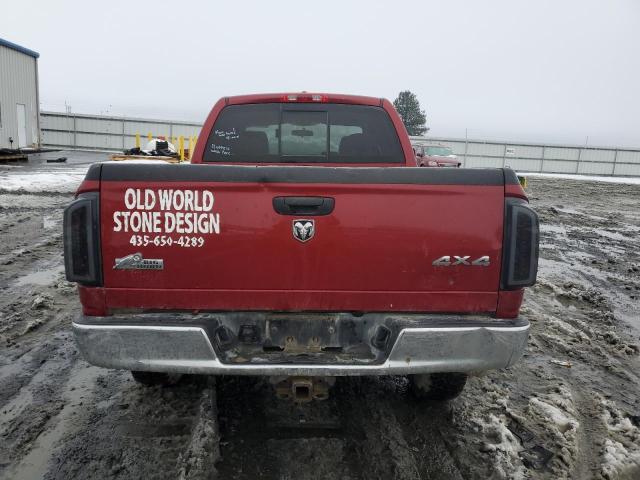 3D7KS28D18G194962 - 2008 DODGE RAM 2500 ST RED photo 6