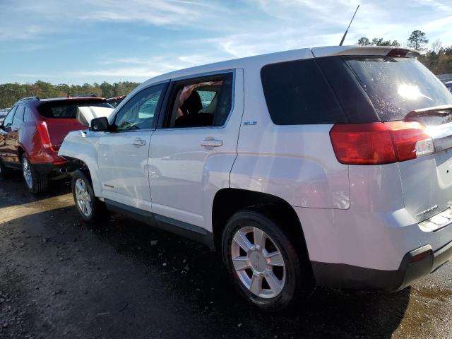 2CTALMEC7B6395525 - 2011 GMC TERRAIN SLE WHITE photo 2