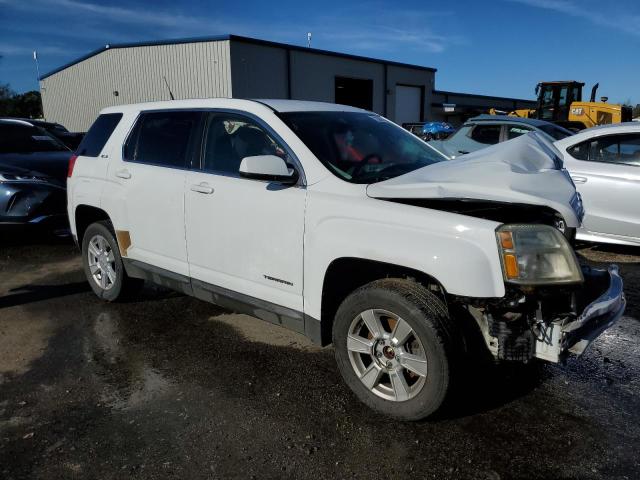 2CTALMEC7B6395525 - 2011 GMC TERRAIN SLE WHITE photo 4