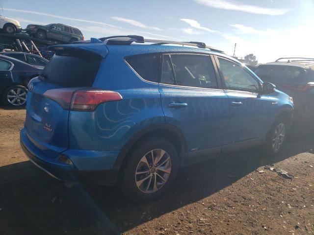 JTMRJREV9JD247010 - 2018 TOYOTA RAV4 HV LE BLUE photo 3