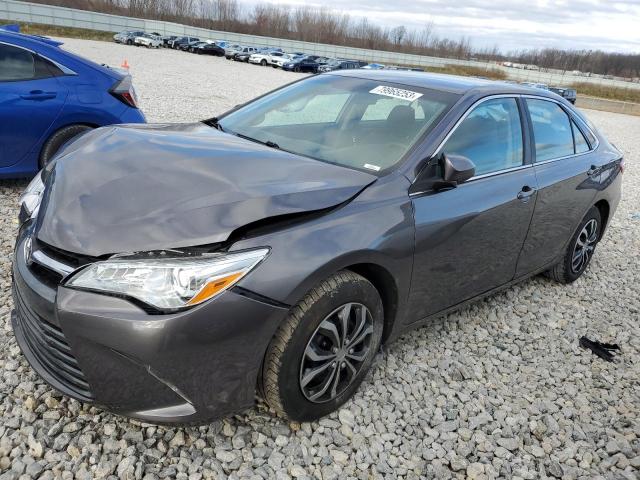 4T4BF1FK8FR511870 - 2015 TOYOTA CAMRY LE GRAY photo 1