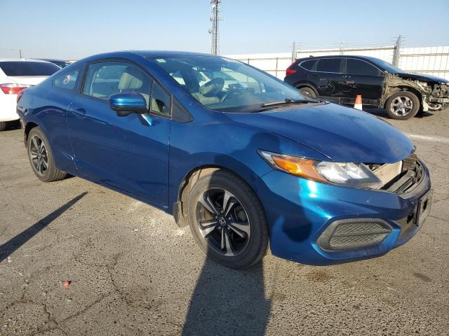 2HGFG3B89EH522883 - 2014 HONDA CIVIC EX BLUE photo 4