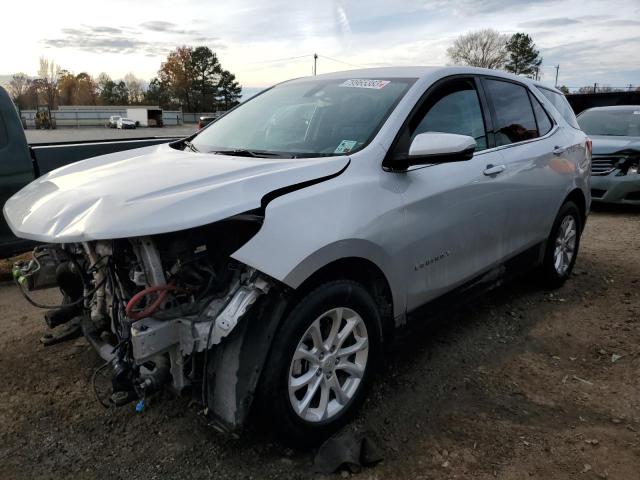 2GNAXJEV2J6166319 - 2018 CHEVROLET EQUINOX LT SILVER photo 1