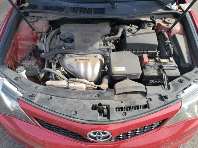 4T1BF1FK5EU811648 - 2014 TOYOTA CAMRY L RED photo 11