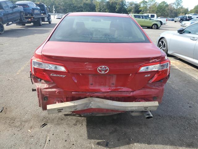 4T1BF1FK5EU811648 - 2014 TOYOTA CAMRY L RED photo 6