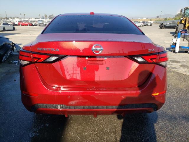 3N1AB8CV9PY246987 - 2023 NISSAN SENTRA SV RED photo 6