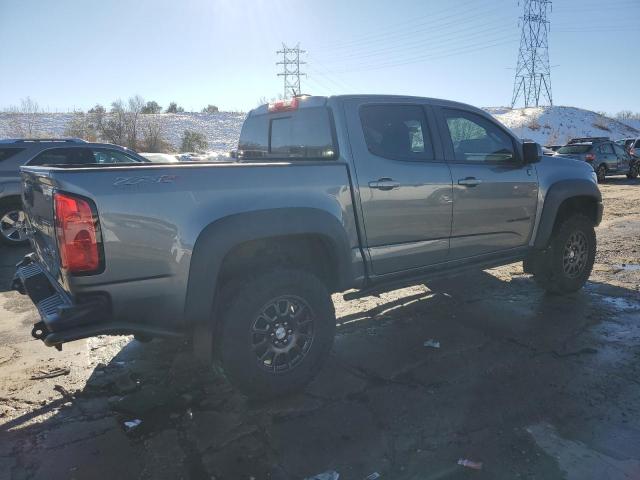 1GCGTEEN3M1258679 - 2021 CHEVROLET COLORADO ZR2 GRAY photo 3
