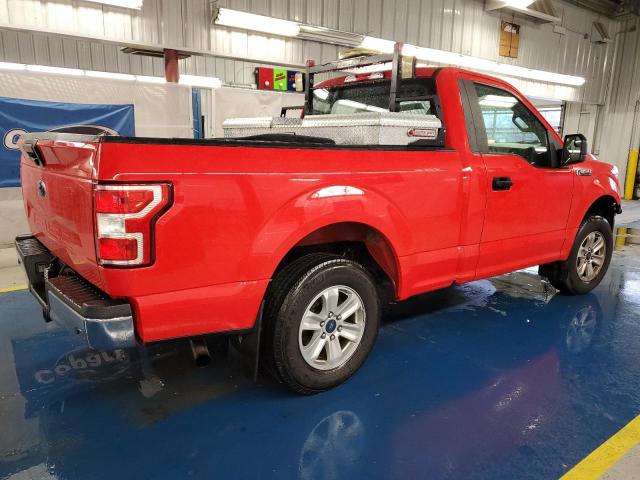 1FTMF1CB8JFC81949 - 2018 FORD F150 RED photo 3