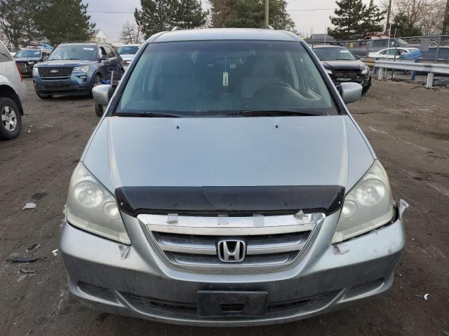 5FNRL38437B036087 - 2007 HONDA ODYSSEY EX SILVER photo 5