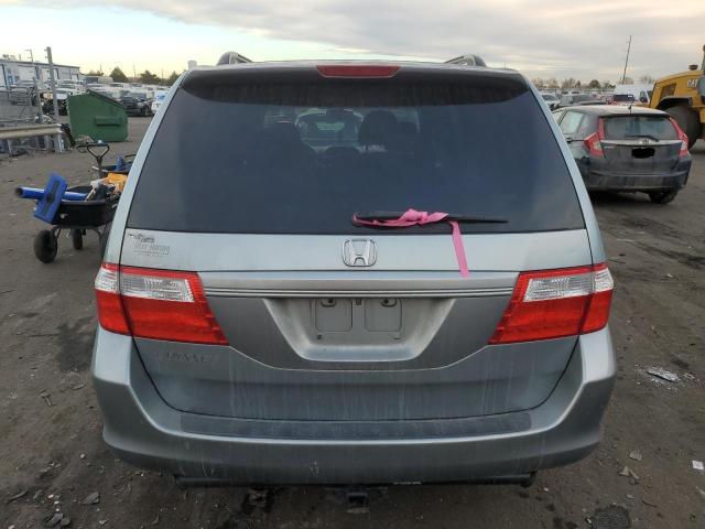 5FNRL38437B036087 - 2007 HONDA ODYSSEY EX SILVER photo 6