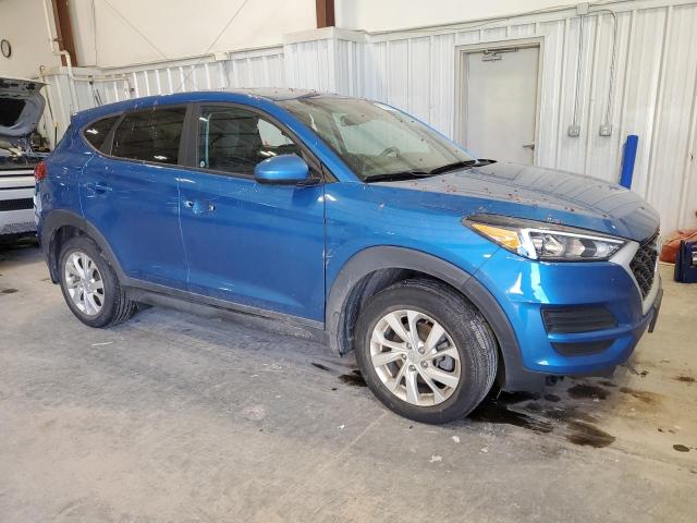 KM8J2CA48KU993997 - 2019 HYUNDAI TUCSON SE BLUE photo 4