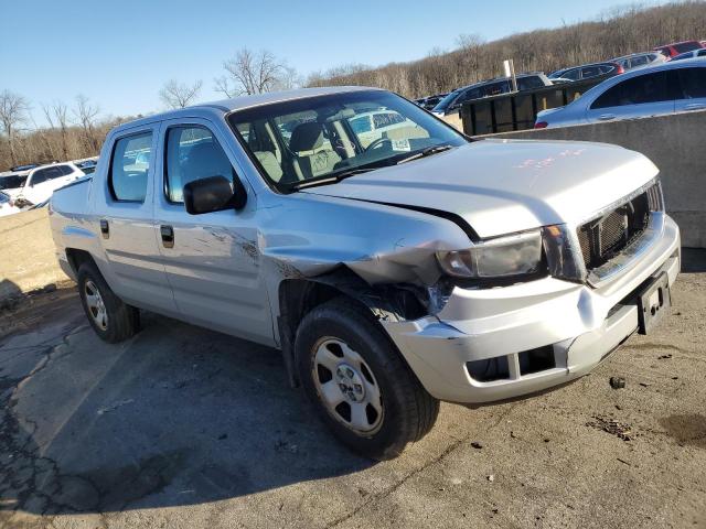 5FPYK16299B103225 - 2009 HONDA RIDGELINE RT SILVER photo 4