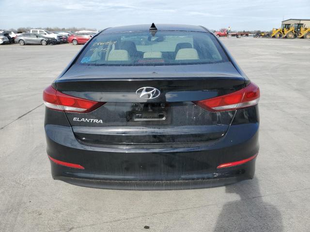 KMHD84LF3HU289814 - 2017 HYUNDAI ELANTRA SE BLACK photo 6