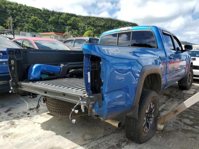 5TFDZ5BN0GX009022 - 2016 TOYOTA TACOMA DOUBLE CAB BLUE photo 3