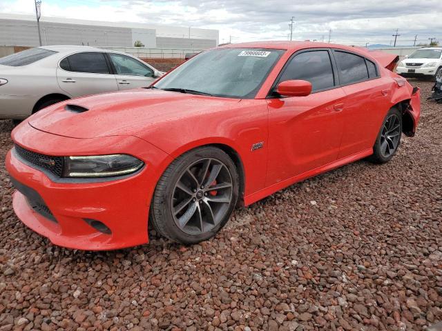2C3CDXGJXGH310188 - 2016 DODGE CHARGER R/T SCAT PACK RED photo 1