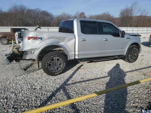 1FTEW1EG1GKF46692 - 2016 FORD F150 SUPERCREW SILVER photo 3