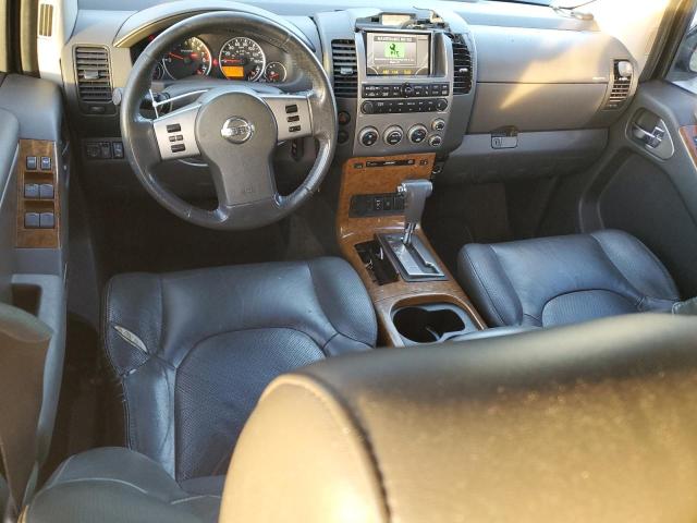 5N1AR18U16C604179 - 2006 NISSAN PATHFINDER LE BLACK photo 8