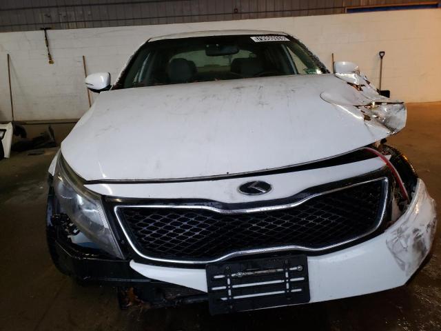 5XXGN4A79EG275214 - 2014 KIA OPTIMA EX WHITE photo 5