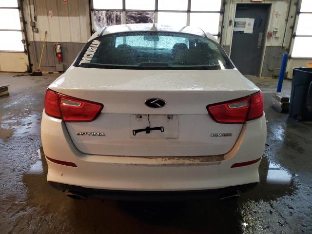 5XXGN4A79EG275214 - 2014 KIA OPTIMA EX WHITE photo 6