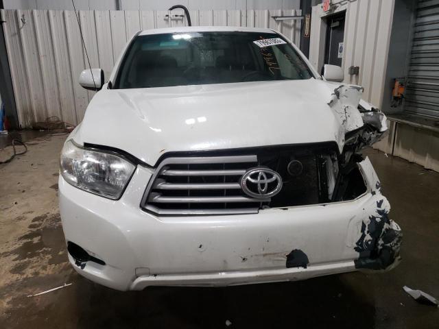 JTEES41A982025487 - 2008 TOYOTA HIGHLANDER WHITE photo 5