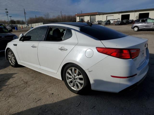 5XXGN4A72EG330991 - 2014 KIA OPTIMA EX WHITE photo 2