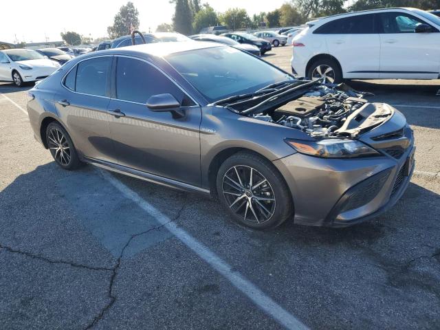 4T1G31AK6MU565648 - 2021 TOYOTA CAMRY SE GRAY photo 4