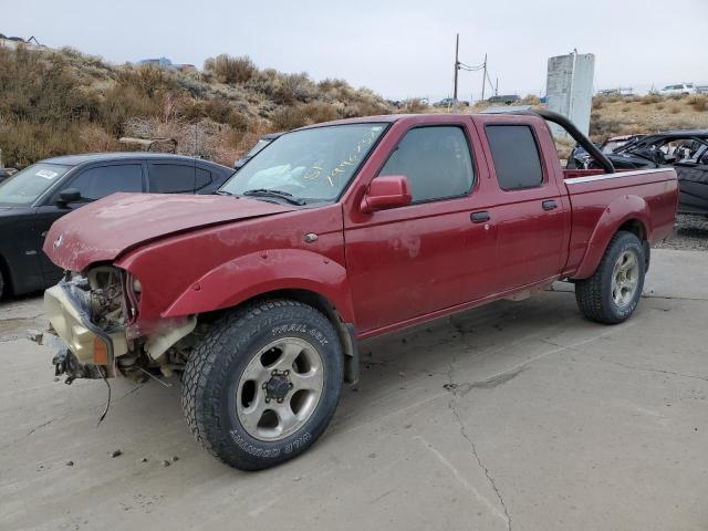 1N6MD29Y12C367627 - 2002 NISSAN FRONTIER CREW CAB SC RED photo 1