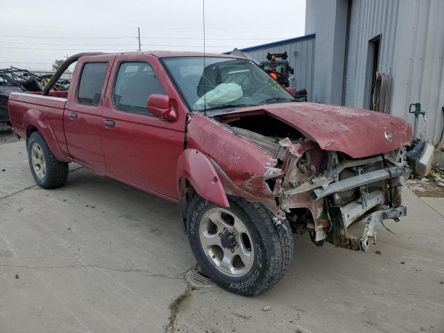 1N6MD29Y12C367627 - 2002 NISSAN FRONTIER CREW CAB SC RED photo 4