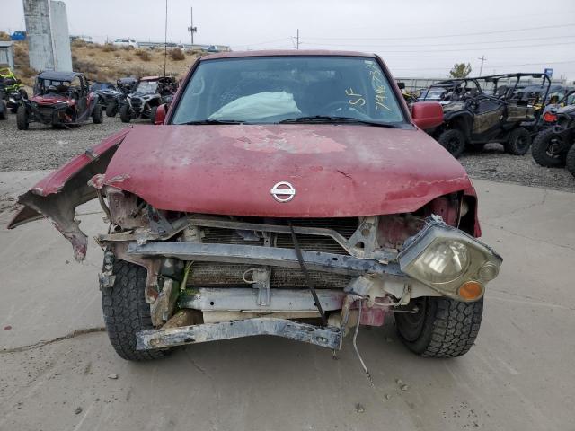 1N6MD29Y12C367627 - 2002 NISSAN FRONTIER CREW CAB SC RED photo 5