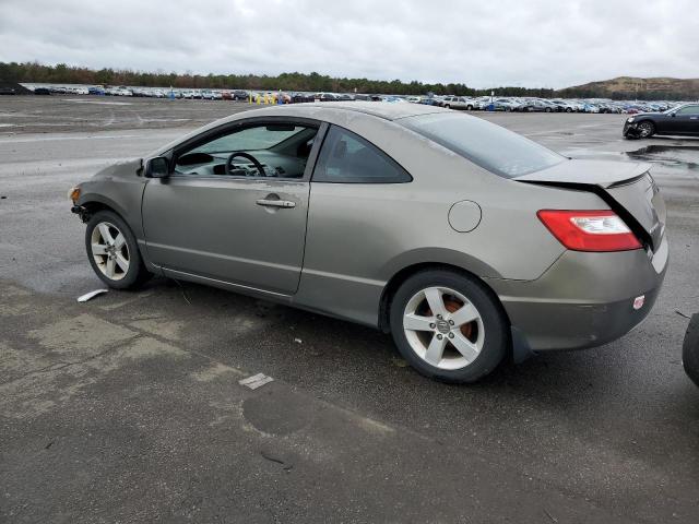 2HGFG12637H561863 - 2007 HONDA CIVIC LX GRAY photo 2